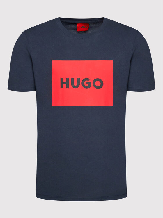 HUGO Hugo T-krekls Dulive222 50467952 Tumši zils Regular Fit