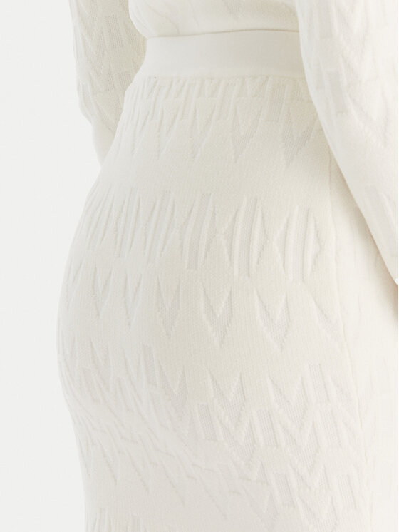 Marciano Guess Marciano Guess Φούστα pencil 5BGD00 5661Z Εκρού Slim Fit