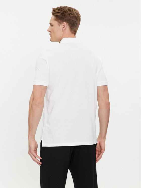 HUGO Hugo Polo Dereso232 50490770 Biały Slim Fit