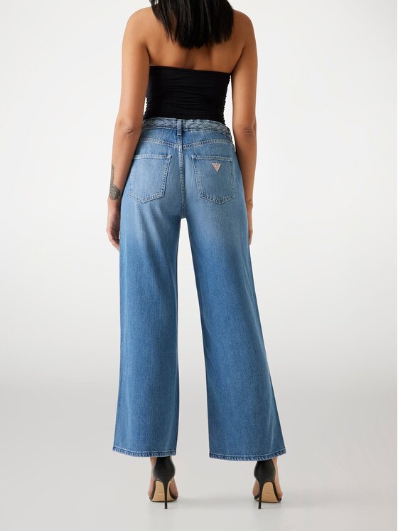 Guess Guess Jeansy 175533 Niebieski Relaxed Fit