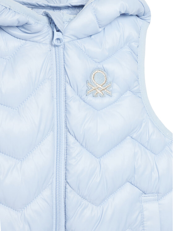 United Colors Of Benetton United Colors Of Benetton Veste 21INGJ00H Gaiši zils Regular Fit