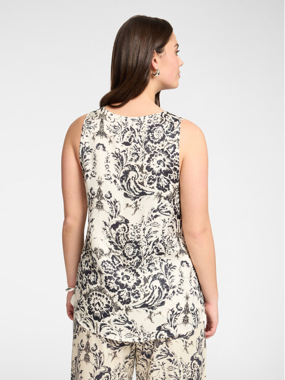 Elena Mirò Elena Mirò Top D112P200036N001 Czarny A-Line Fit