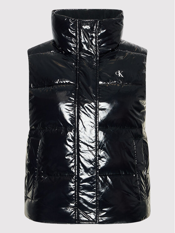 Calvin Klein Jeans Gilet J20J216865 Nero Regular Fit • Modivo.it