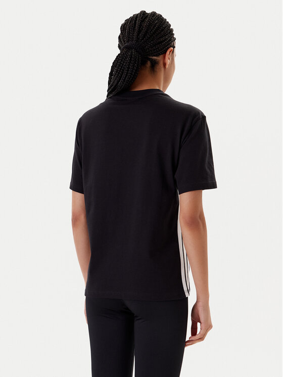 adidas adidas T-Shirt Essentials 3-Stripes JD0846 Czarny Regular Fit