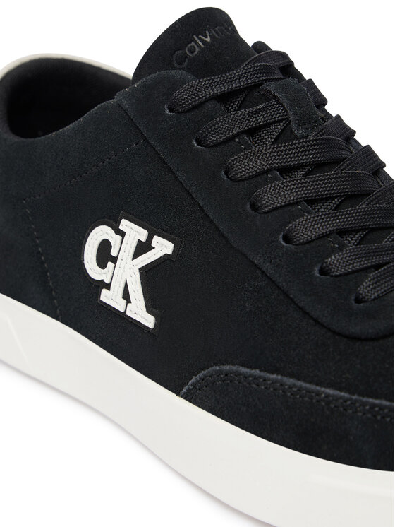 Calvin Klein Calvin Klein Sneakersy Low Pro Cups Wt Suede Mg HW0HW03144 Čierna