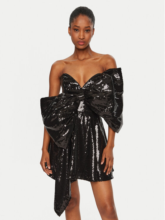 Bardot Bardot Rochie cocktail 59557DB Negru Regular Fit
