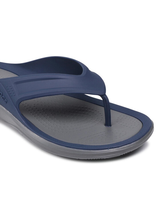 Crocs Crocs Čības uz pirksta Swiftwater Wave Flip M 206242 Tumši zils