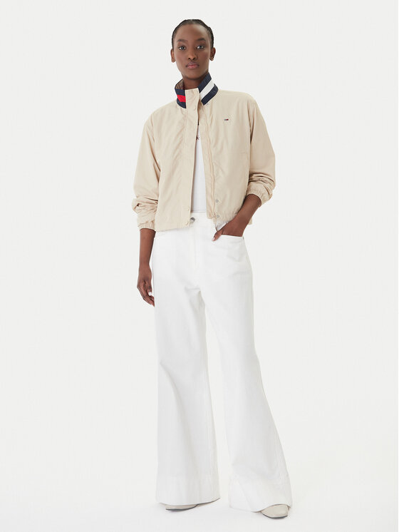 Tommy Jeans Tommy Jeans Преходно яке Essential DW0DW20439 Бежов Regular Fit