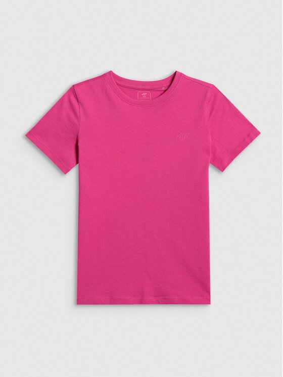 4F 4F T-shirt 4FJRSS26TTSHF3554-54S Rosa Regular Fit