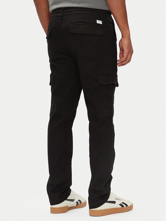 Pepe Jeans Pepe Jeans Bavlnené nohavice PM211725 Čierna Slim Fit