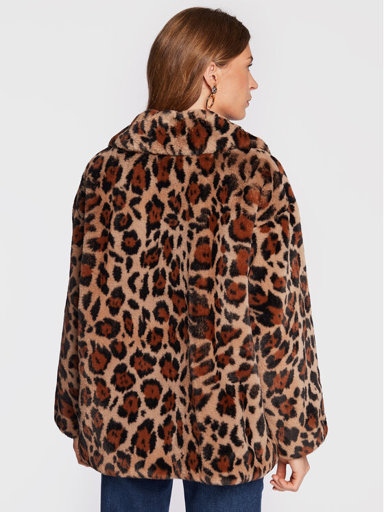 Liu Jo Liu Jo Futro CF2042 E0809 Brązowy Oversize