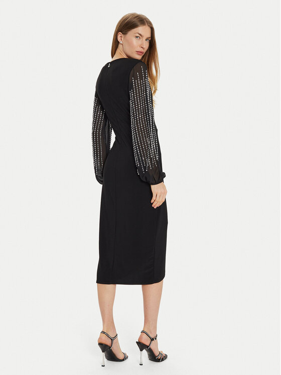 Joseph Ribkoff Joseph Ribkoff Φόρεμα κοκτέιλ 243726 Μαύρο Regular Fit