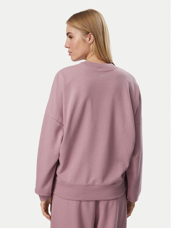 adidas adidas Світшот Seasonal Essentials Colorpop KV6862 Рожевий Loose Fit