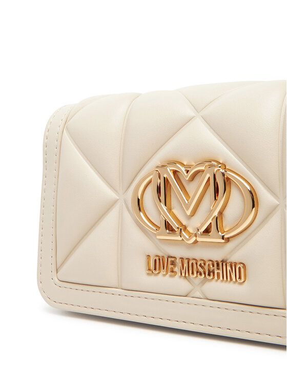 LOVE MOSCHINO LOVE MOSCHINO Liels sieviešu maks JC5640PP1NLC0110 Bēšs