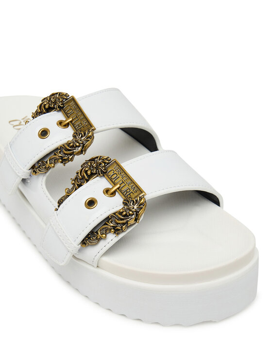 Versace Jeans Couture Versace Jeans Couture Klapki 80VA3SM1 ZS190 3 Biały