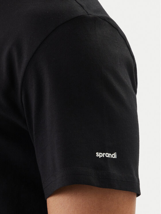 Sprandi Sprandi T-särk W126-SIMTS-1014-48X Must Regular Fit