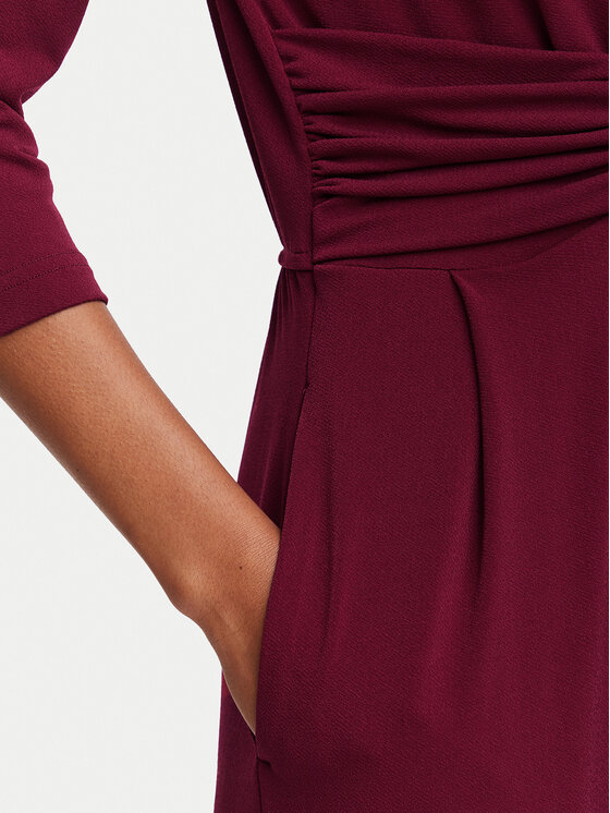 Rinascimento Rinascimento Kombinezon CFC0131091003 Bordowy Regular Fit
