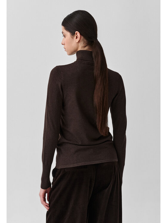 TATUUM TATUUM Sweter ANKIO 1 Brązowy Classic Fit