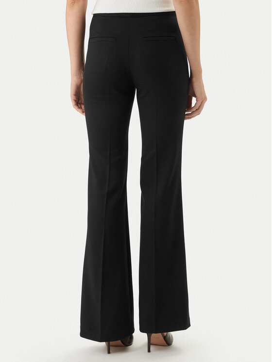 Morgan Morgan Pantaloni di tessuto 251-PECO.F Blu scuro Bootcut Fit