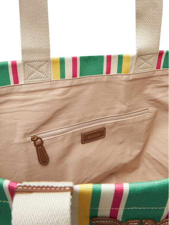 PINKO PINKO Handtasche Shopping Bag Extra PE 25 PLTT 104754 A2G5 Grün