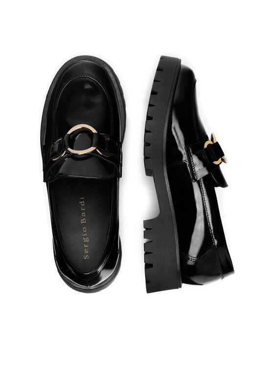 Sergio Bardi Sergio Bardi Loaferice ARC-E1091-01SB Crna