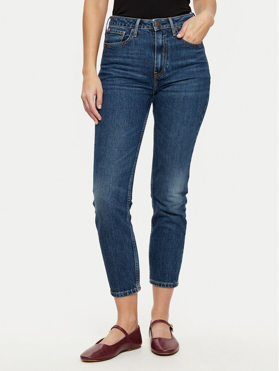 Damskie Jeansy Tommy Hilfiger, Rozmiar 25/30, Niebieskie, WW0WW43711