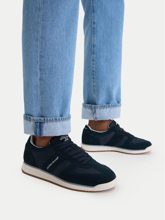 Guess Jeans Sneakers EO-DELAND-01 WE Bleumarin
