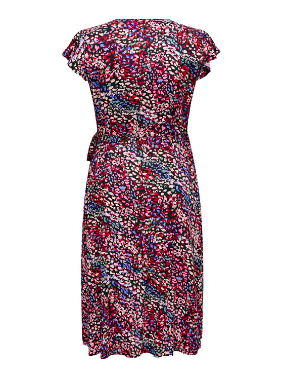 ONLY Carmakoma ONLY Carmakoma Kleid für den Alltag 15297167 Bunt Regular Fit
