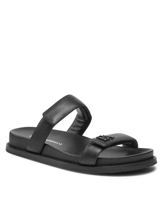 Emporio Armani Șlapi X3P778 XF271 00002 Negru 00002 imagine noua