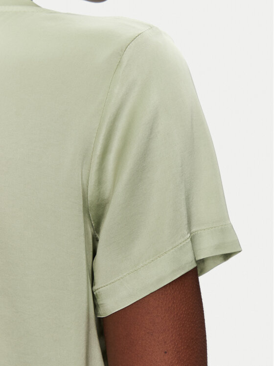 ViCOLO ViCOLO Majica TD0007 Zelena Relaxed Fit