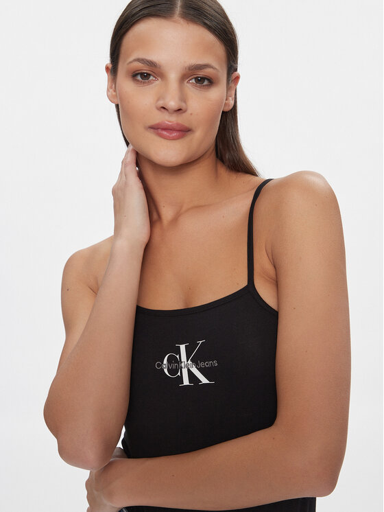 Calvin Klein Jeans Calvin Klein Jeans Body Monologo J20J223421 Negru Slim Fit