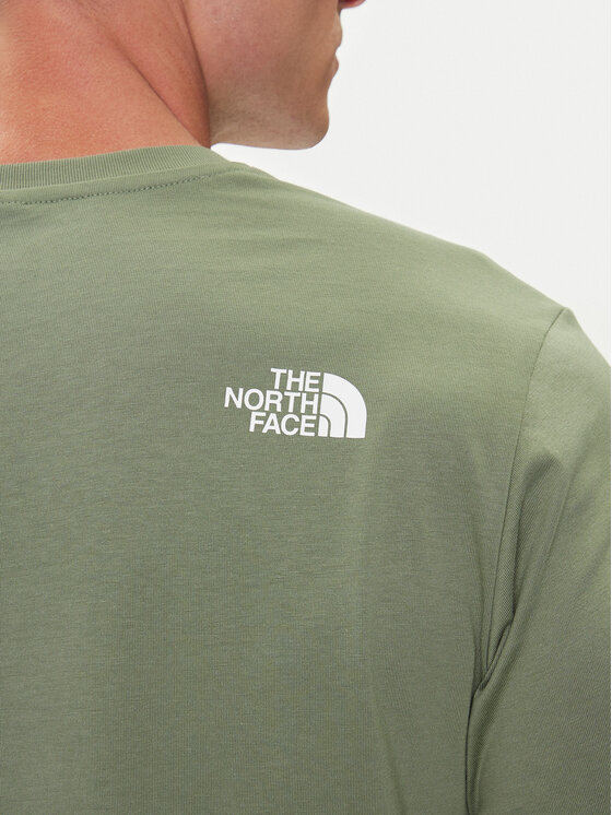 The North Face The North Face T-Shirt Easy NF0A8A6C Grün Regular Fit