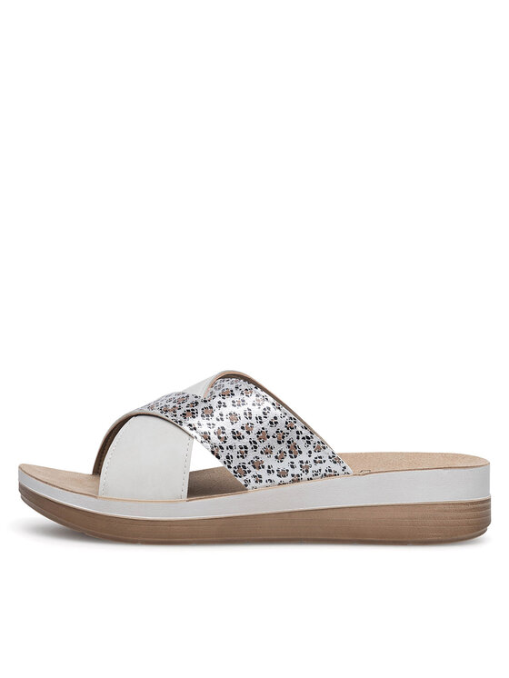 Inblu Inblu Pantoletten FT000013 Beige
