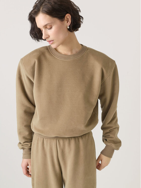La Mania La Mania Bluza ROSIN Beżowy Classic Fit