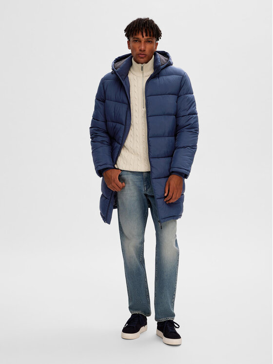 Selected Homme Selected Homme Zimska jakna 16089959 Tamnoplava Regular Fit