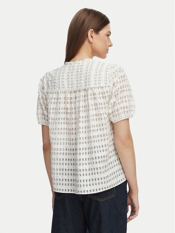 French Connection French Connection Bluză 729F9 Alb Regular Fit