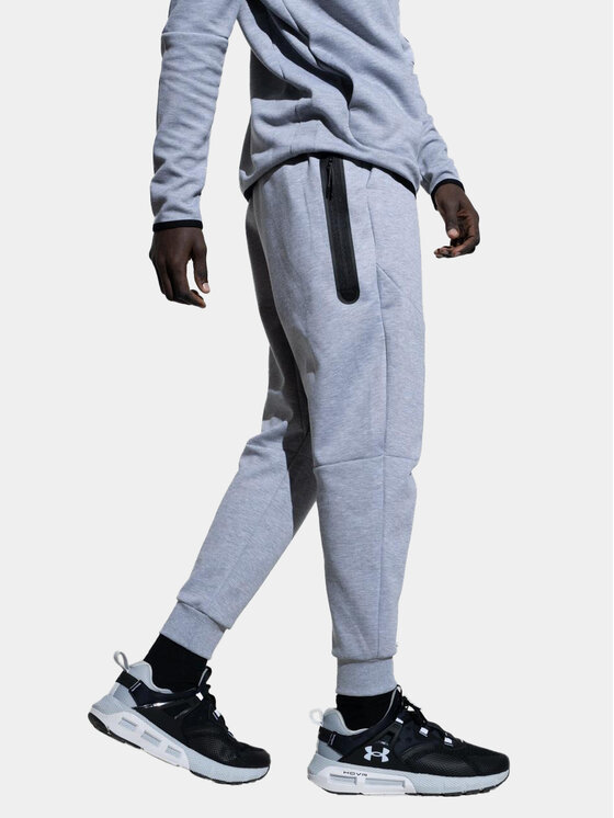 Point X Point X Spodnie dresowe Sportowe Spodnie Dresowe Męskie Szare Point X Tech X M Szary Regular Fit