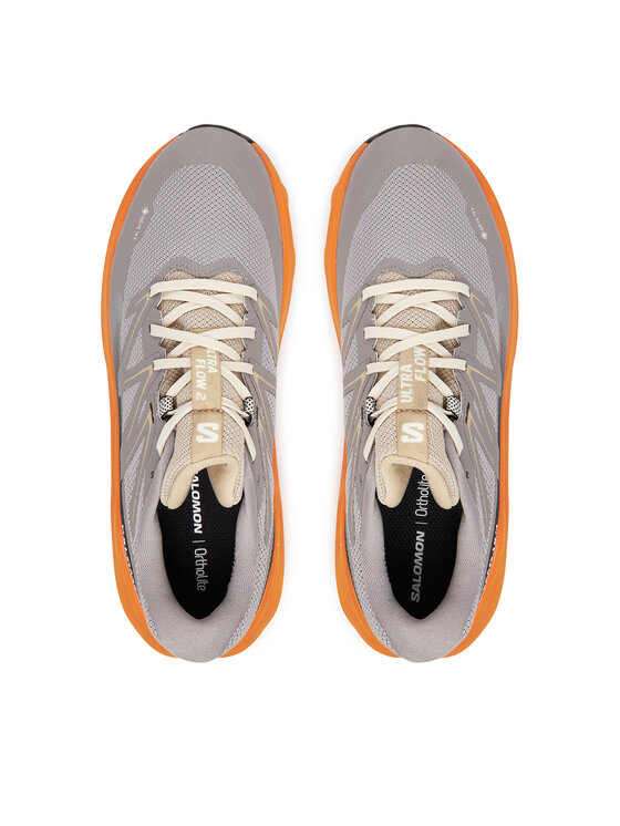 Salomon Salomon Běžecké boty Ultra Flow 2 Gore-Tex L47884200 Šedá
