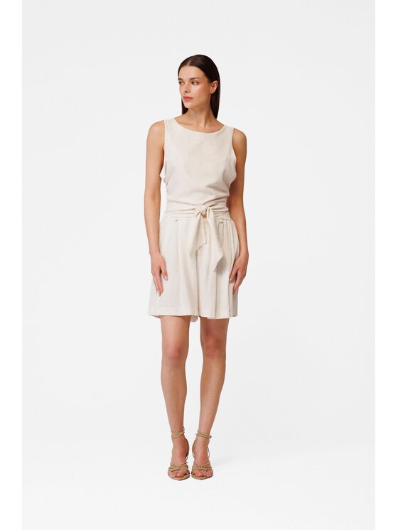 LE POSSÉ LE POSSÉ Top TZOPIW Beige Regular Fit