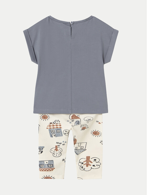 Mayoral Mayoral Set tricou și leggings 1738 Colorat Regular Fit
