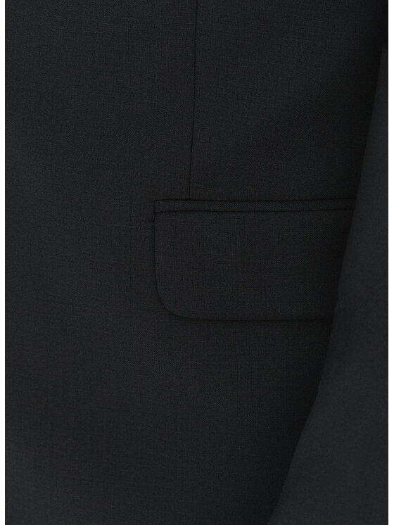 Pako Lorente Pako Lorente Marynarka P000P-3G-005 Czarny Slim Fit