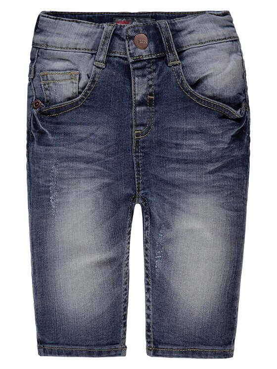 Kanz Kanz Szorty materiałowe 1836915-0013 Granatowy Basic Fit