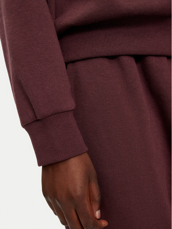 Athlecia Athlecia Felpa Giannis W Crew Neck EA243363 Bordeaux Regular Fit