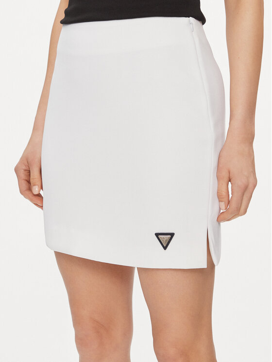 Női Miniszoknya Guess, Méret: XL, Fehér, Mylah V4GD03 KBFB2