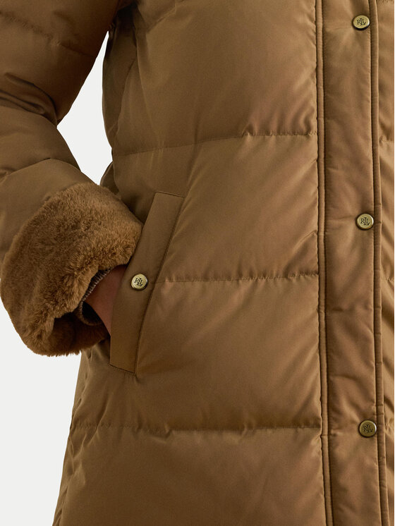 LAUREN RALPH LAUREN LAUREN RALPH LAUREN Ziemas mētelis 297P04130001 Bēšs Regular Fit