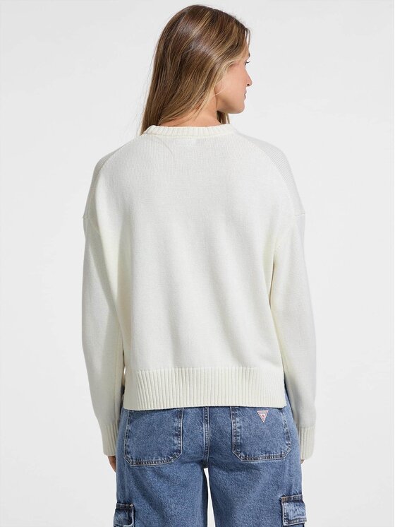 Guess Jeans Guess Jeans Svetr 175317 Béžová Classic Fit
