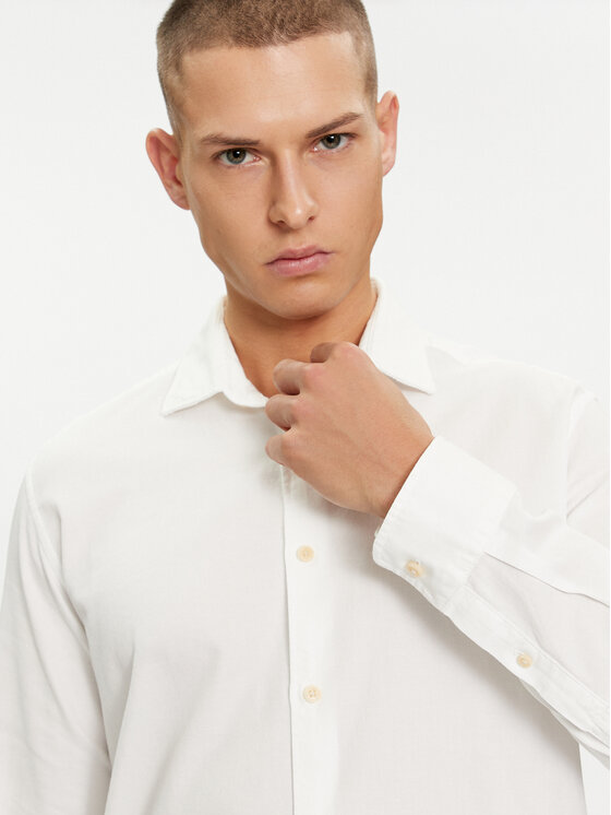 Selected Homme Selected Homme Πουκάμισο Regbond 16092566 Λευκό Regular Fit