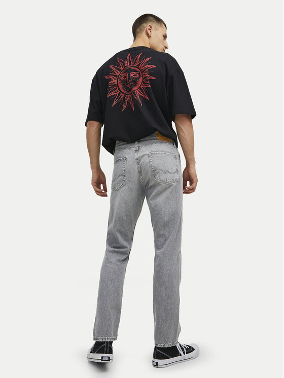 Jack & Jones Jack & Jones Jeansy Chris 12209663 Szary Relaxed Fit