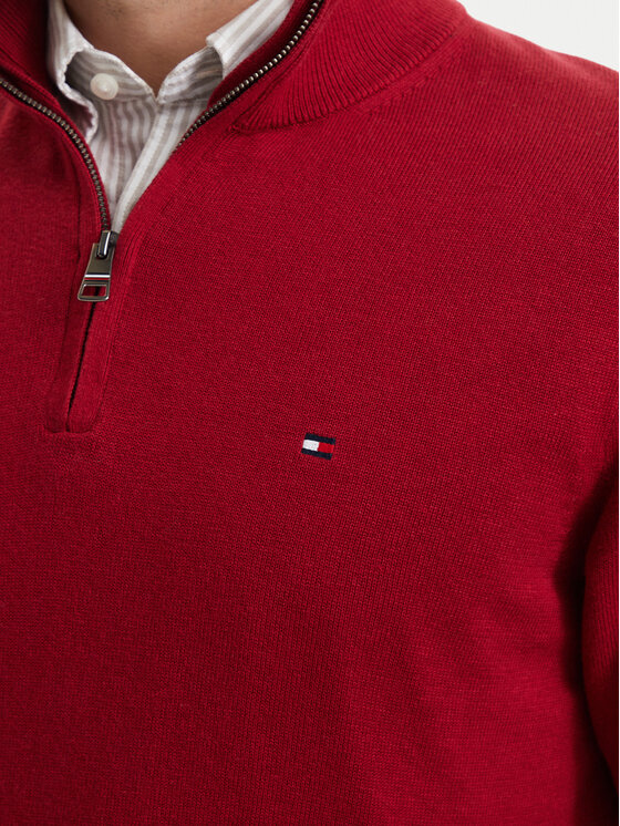 Tommy Hilfiger Tommy Hilfiger Pullover MW0MW28049 Rot Regular Fit