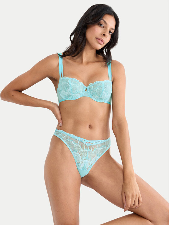 Triumph Triumph Stringi Palina Moonlight Kiss 10224827 Turkusowy